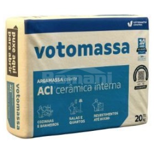 ARGAMASSA CERAMICA INTERNA ACI 20KG VOTORAN