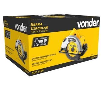 SERRA CIRCULAR 7.1/4 SCV1100 127V VONDER 10127