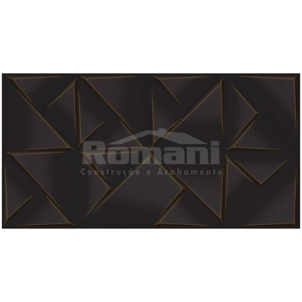 REVESTIMENTO 939012 ISTAMBUL BLACK 39X75 INCOPISOS 2,06MT