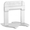 NIVELA PISO FIT BASE 2,0MM BRANCO 100PC MOLDIMPLAS