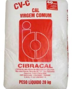 CAL VIRGEM MOIDA 20KG CIBRACAL A VISTA #