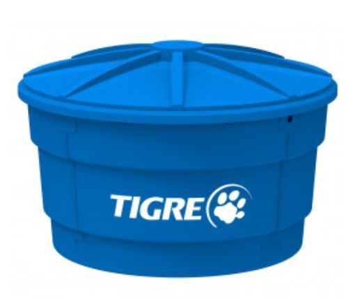 CAIXA D'AGUA C/TAMPA 1000L TIGRE