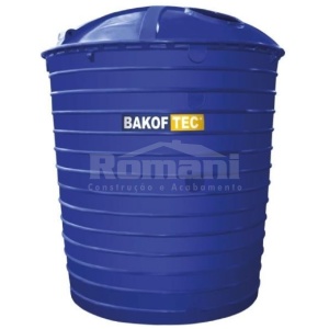 CAIXA D'AGUA 10000L (10.000L) POLIETILENO COM TAMPA BAKOFF