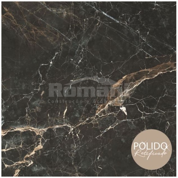 PISO IMPERIUM DARK POLIDO 87X87 FORMIGRES 2,27MT