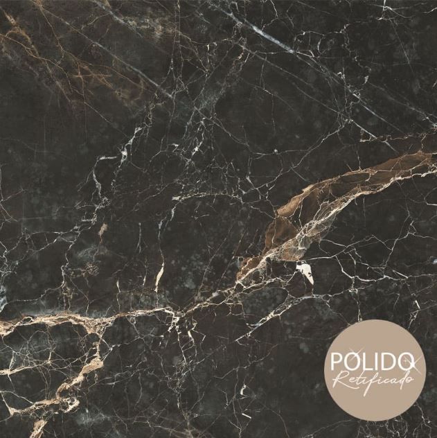 PISO IMPERIUM DARK POLIDO 87X87 FORMIGRES 2,27MT