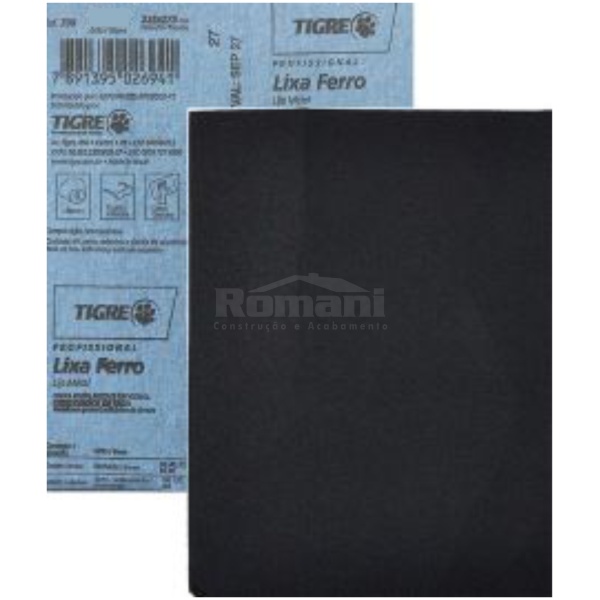 LIXA FERRO TIGRE G150 PROFISSIONAL 225X275MM REF700
