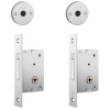 FECHADURA AUXILIAR TETRA 1001 (PAR) INOX STAM 10811