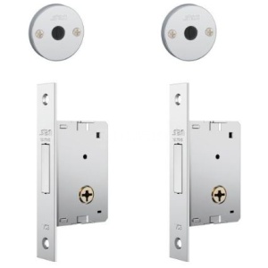 FECHADURA AUXILIAR TETRA 1001 (PAR) INOX STAM 10811