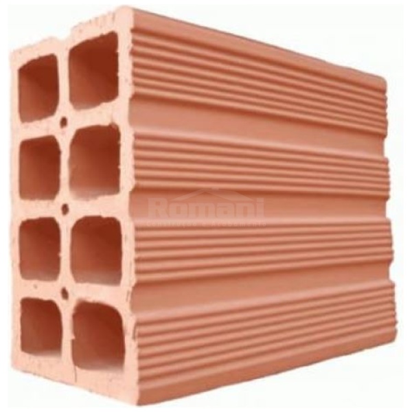 TIJOLO 8 FUROS 11,5X19X19 SAPOPEMA MILHEIRO