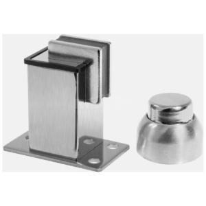 FIXADOR MAGNETICO PARA PORTA INOX ESCOVADO 304 STAM 76330