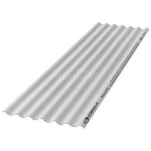 TELHA ONDULADA FIBROCIM. 2,44 X 0,50 4MM IMBRALIT#
