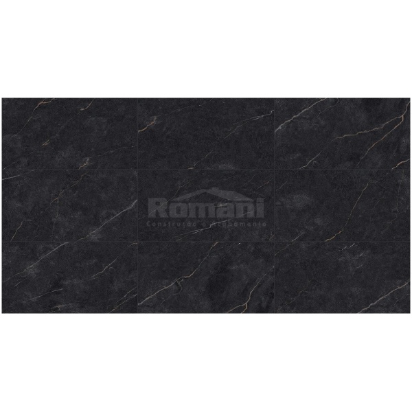 PORC. RETIF VENE D'ORO NERO POLIDO 63X120 DELTA (2,25)