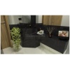 PORC. RETIF VENE D'ORO NERO POLIDO 63X120 DELTA (2,25)