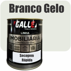ESMALTE SINTETICO SECAGEM RAPIDA BRILHANTE 0,9L BRANCO GELO GALLE