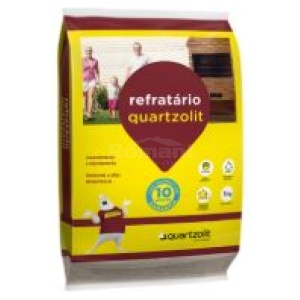 ARGAMASSA ASSENTAMENTO REFRATARIO 5KG QUARTZOLIT