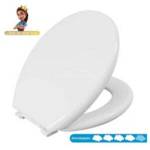 ASSENTO SANITARIO ALMOFADADO BR1 ASTRA TPK/AS OVAL