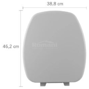 ASSENTO THEMA ALMOFADADO BRANCO ASTRA TTH/K*BCO-01