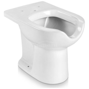 BACIA CONVENCIONAL LUNA MEDIC BRANCA ICASA IP9200 ACESSIVEL CADEIRANTE