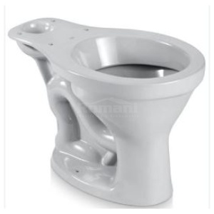 BACIA PARA CAIXA ACOPLADA SABARA POP ICASA CINZA IP3603 (SEM CAIXA)
