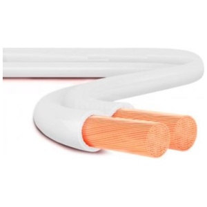 CABO PARALELO COBREFORT CARRETEL 2X1,5MM BRANCO METRO