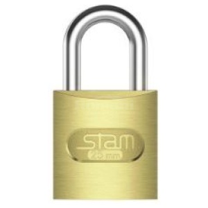 CADEADO 25 MM - ZAMAC ( E-COAT ) STAM 00101