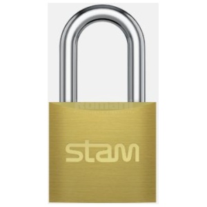 CADEADO 50 MM - ZAMAC ( E-COAT ) STAM 00414