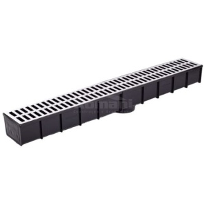 CAIXA COLETORA COM GRELHA DE ALUMINIO 15X100 BREC
