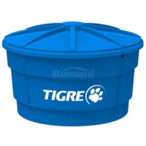 CAIXA D'AGUA C/TAMPA 1000L TIGRE