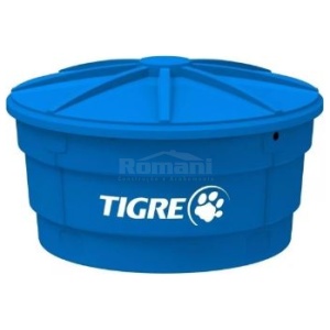 CAIXA D'AGUA C/TAMPA 500L TIGRE