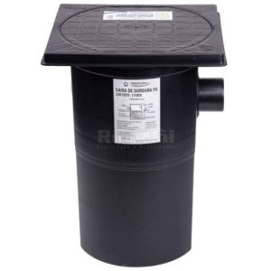 CAIXA DE GORDURA 300X500MM 18 LT BREC C/ CESTO