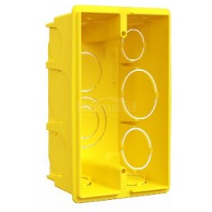 CAIXA DE LUZ AMARELA 4X2 KRONA