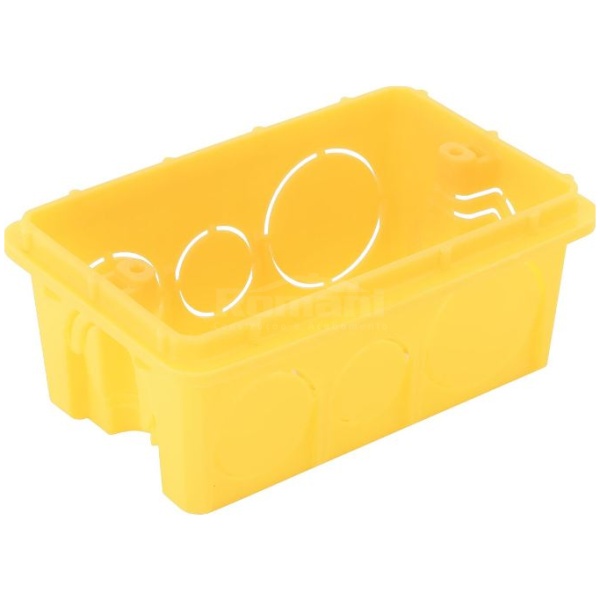 CAIXA LUZ 4X2 AMARELA TRAMONTINA 57500044