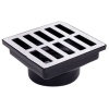 CAIXA COLETORA COM GRELHA DE ALUMINIO 15X15 BREC