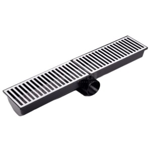 CAIXA COLETORA COM GRELHA DE ALUMINIO 20X100 BREC