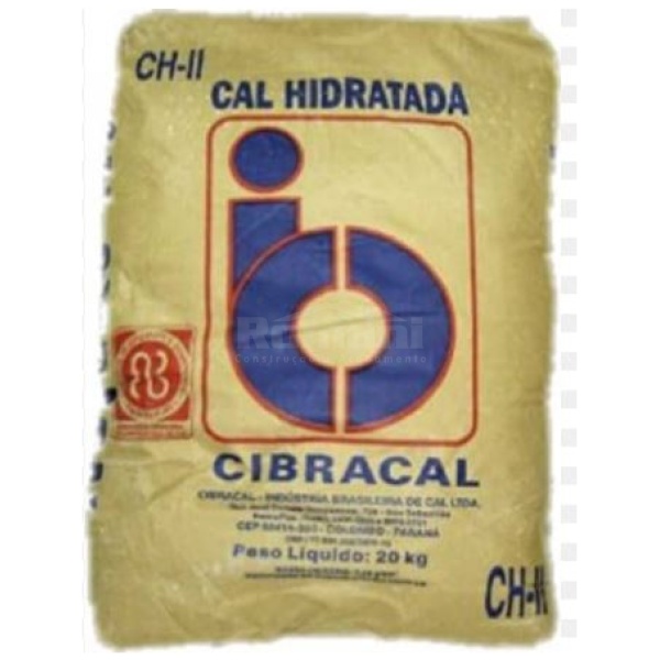 CAL HIDRATADO 20KG CIBRACAL#