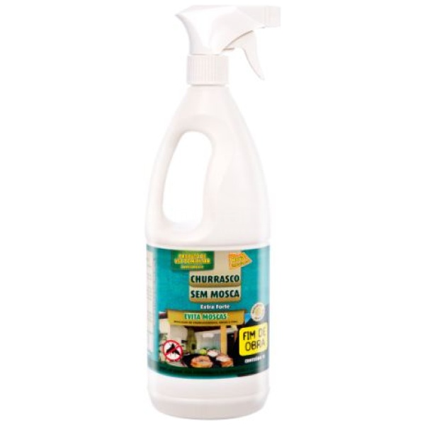 CHURRASCO SEM MOSCA SPRAY 1L FIM DE OBRAS LIMPEDRA