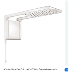 CHUV ACQUA STORM ULTRA BRANCO 220/7800 LORENZETTI
