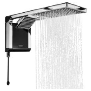 CHUVE + DUCHA ACQUA DUO BLACK/CROM 127V LORENZETTI