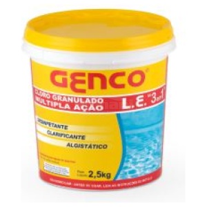 CLORO GRAN GL 2,5KG 3 EM 1 GENCO