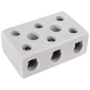 CONECTOR LOUÇA 16MM TRIPOLAR FERTAK 8205