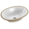 CUBA EMBUTIR OVAL 49X36 CINZA CLARO ICASA IL603