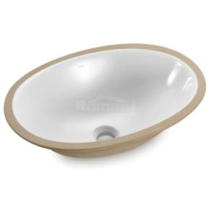 CUBA EMBUTIR OVAL 49X36 CINZA CLARO ICASA IL603