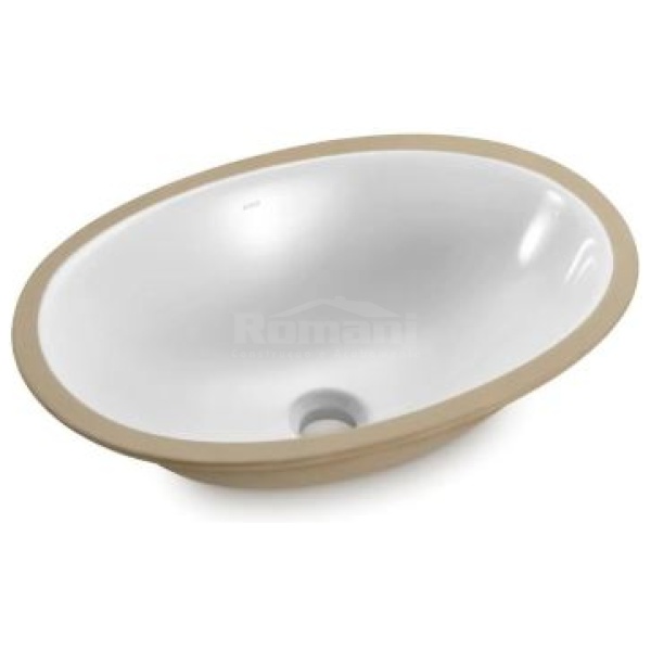 CUBA EMBUTIR OVAL 49X36 CINZA CLARO ICASA IL603