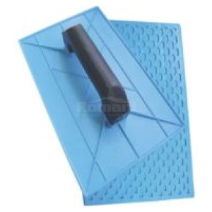 DESEMPENADEIRA PLASTICA AZUL COM BORDA 18X30 INGEPLAS