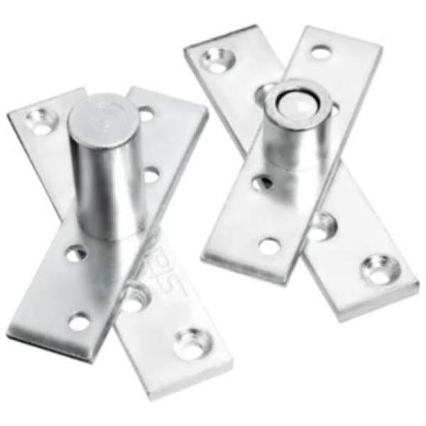 DOBRADICA PARA PORTA PINO PIVOTANTE ZINCADA (ATÉ 150 KG) STAM 76340