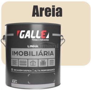 ESMALTE SINTETICO SECAGEM RAPIDA BRILHANTE 3,6L AREIA GALLE