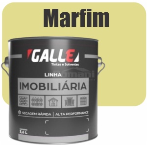 ESMALTE SINTETICO SECAGEM RAPIDA BRILHANTE 3,6L MARFIM GALLE