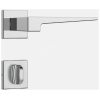 FECHADURA CLASSIC 40 3200 ROSETA QUAD. INOX BANHEIRO ROSETA STAM