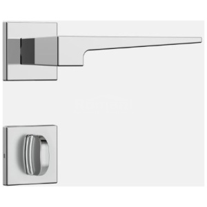 FECHADURA CLASSIC 40 3200 ROSETA QUAD. INOX BANHEIRO ROSETA STAM
