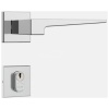FECHADURA CLASSIC 40 3200 ROSETA QUAD. INOX EXT ROSETA STAM
